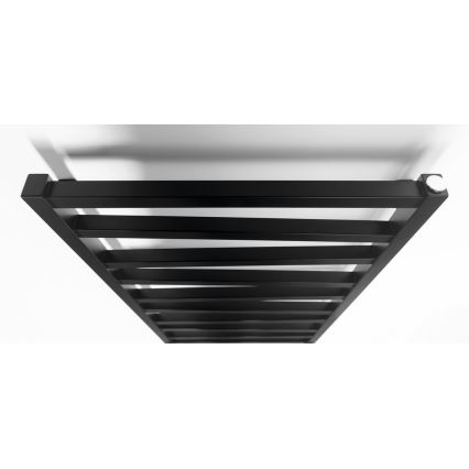 Sapho - Kupaonski radijator ZIG 601W/230V 60x133 cm crna