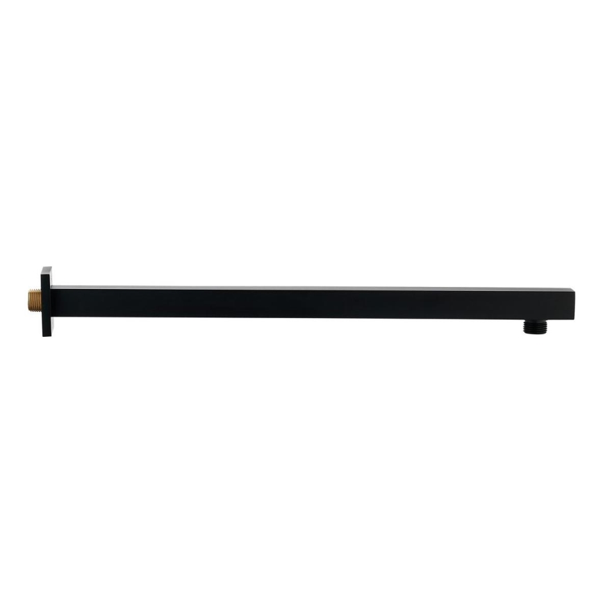 Sapho - Kvadratna tuš ručica 40 cm mat crna