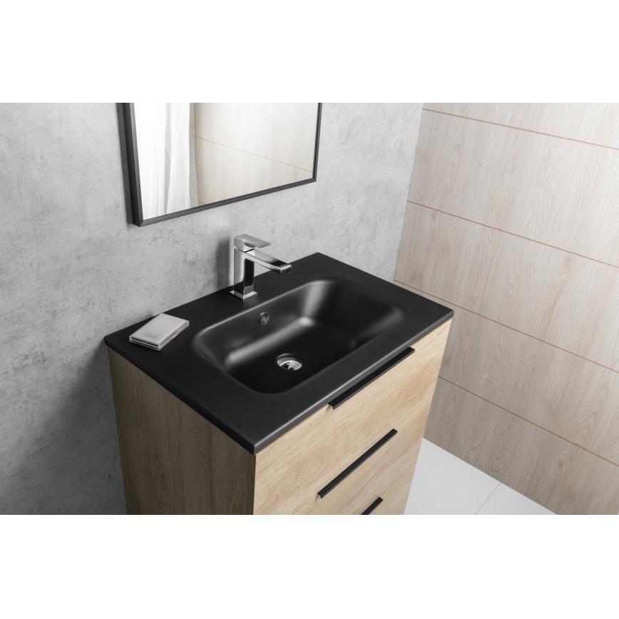 Sapho - Miješalica za umivaonik CUBEMIX 15,3 cm sjajni krom