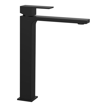 Sapho - Miješalica za umivaonik CUBEMIX 27,8 cm mat crna