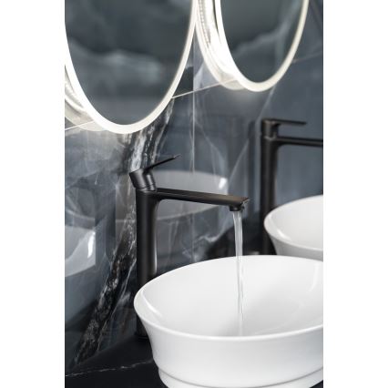 Sapho - Miješalica za umivaonik PAX 31,5 cm mat crna