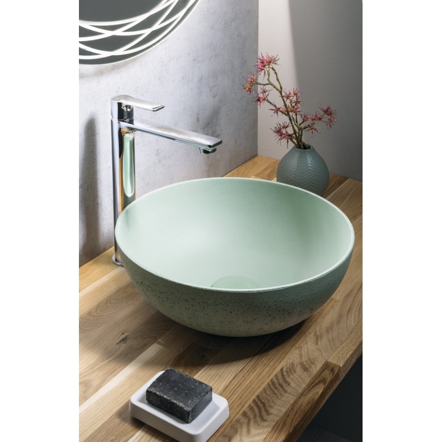 Sapho - Miješalica za umivaonik PAX 31,5 cm sjajni krom