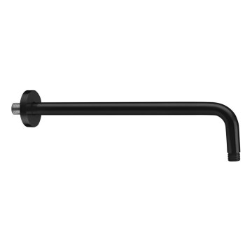 Sapho - Nosač za tuš ružu okrugla 40 cm mat crna