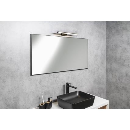 Sapho - Ogledalo u okviru AROWANA 50x80 mat crno