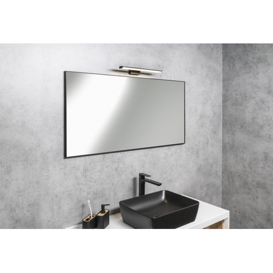 Sapho - Ogledalo u okviru AROWANA 50x80 mat crno