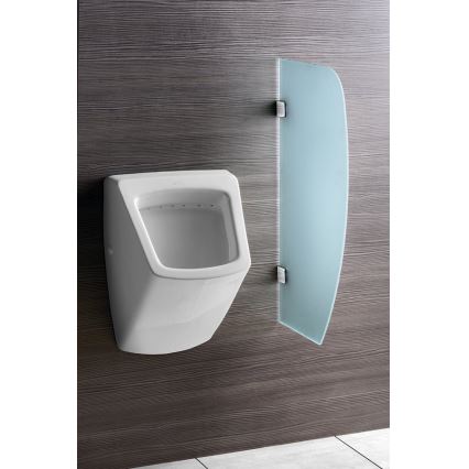 Sapho - Pregrada za pisoare 40x80 cm, matirano staklo