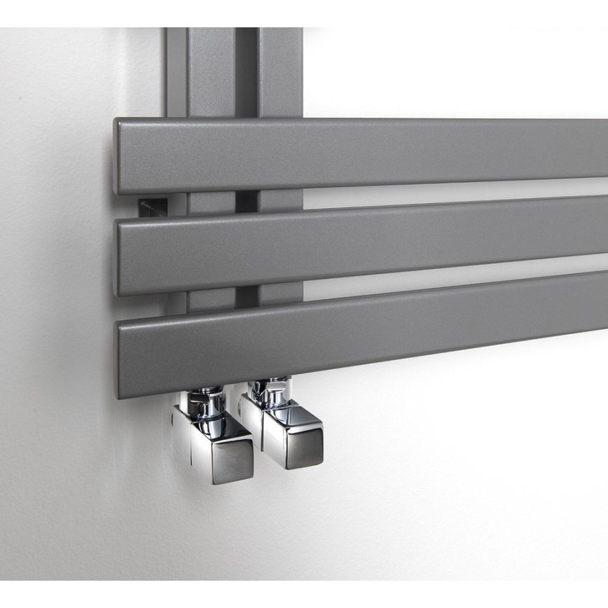 Sapho - Priključni komplet kutnih ventila CUBE, 2 kom, sjajni krom