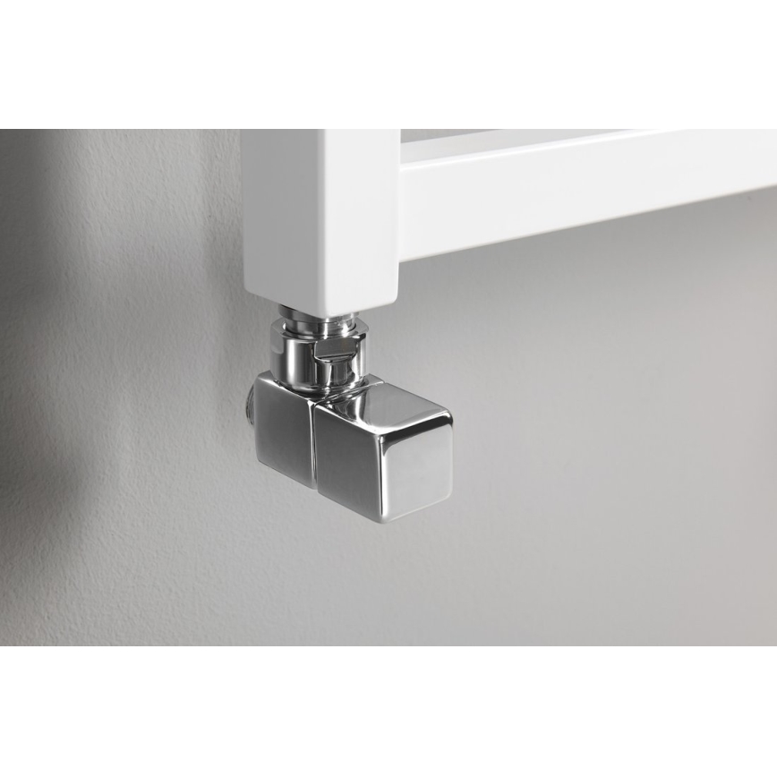 Sapho - Priključni komplet kutnih ventila CUBE, 2 kom, sjajni krom