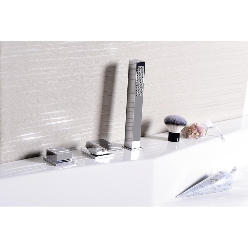 Sapho - Ručna tuš ruža sjajni krom