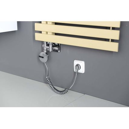 Sapho - Komplet priključnih ventila za središnje spajanje TWIN COMBI desna/sjajni krom