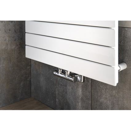 Sapho - Set priključnih ventila za središnje priključivanje TWIN, sjajni krom