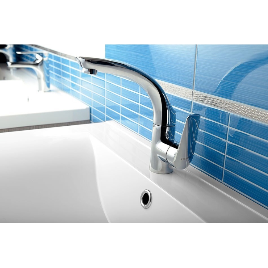 Sapho - Slavina za umivaonik SOLITER 18 cm, sjajni krom