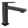 Sapho - Slavina za umivaonik TURSI 19 cm mat crna