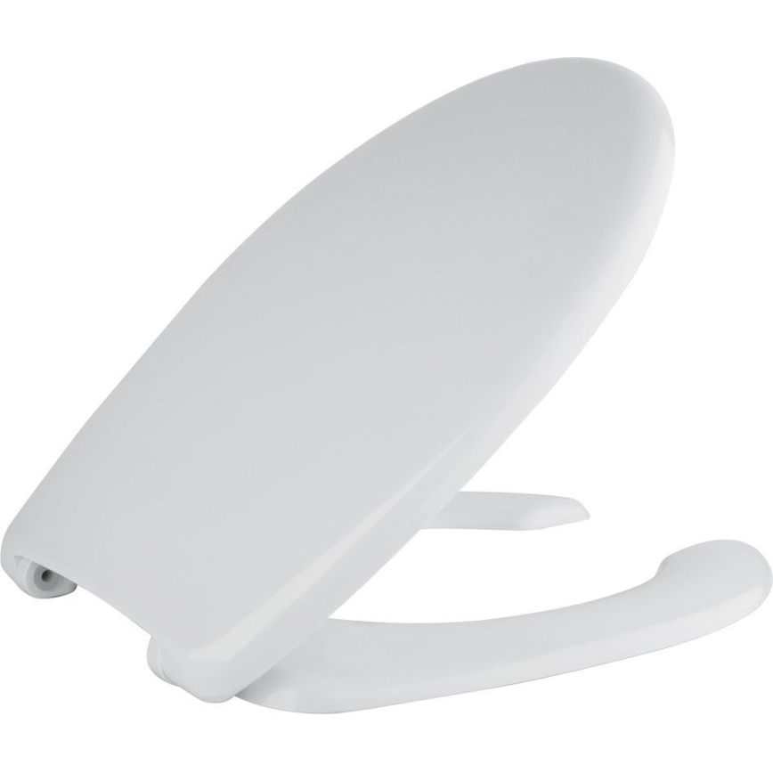 Sapho - Toaletno sjedalo za osobe s invaliditetom bijelo/duroplast