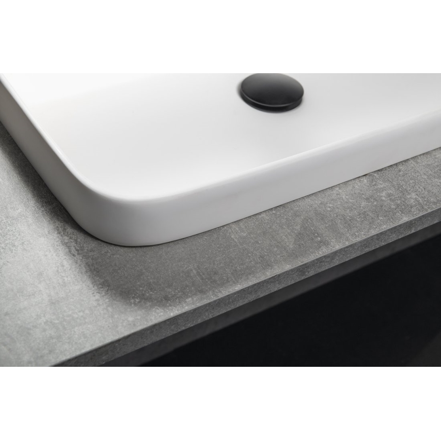 Sapho - Ugradbeni umivaonik 55x39 cm keramika/bijela