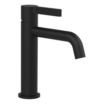 Sapho - Umivaonik slavina ICONIC 18,7 cm mat crna
