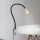 Savitljiva stolna lampa s kopčom DOTTY 1xGU10/10W/230V bež/crna