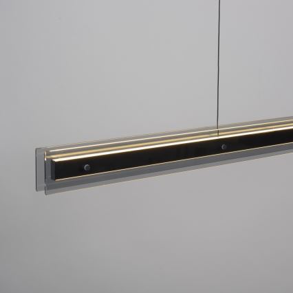 Schöner Wohnen 11316-18 - LED luster na sajli s mogućnošću prigušivanja LENA LED/32W/230V 105 cm crna