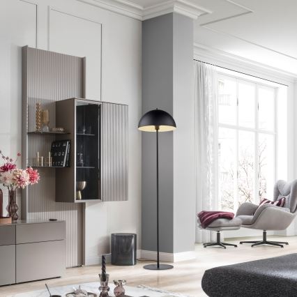 Schöner Wohnen 11727-18 - Podna lampa ALI 1xE27/25W/230V crna