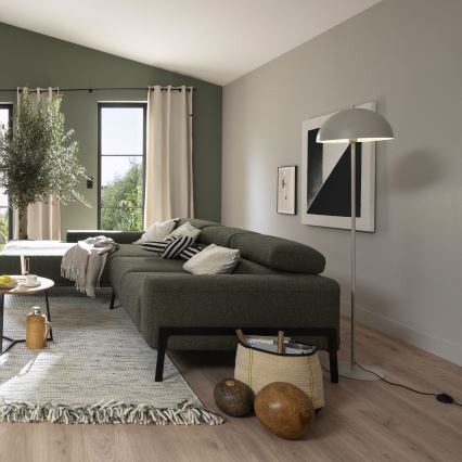 Schöner Wohnen 11727-39 - Podna lampa ALI 1xE27/25W/230V siva