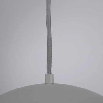 Schöner Wohnen 11728-39 - Viseća svjetiljka na kabelu ALI, 1xE27/25W/230V, Ø 38 cm, siva