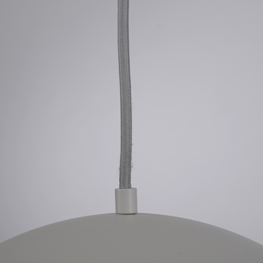 Schöner Wohnen 11728-39 - Viseća svjetiljka na kabelu ALI, 1xE27/25W/230V, Ø 38 cm, siva