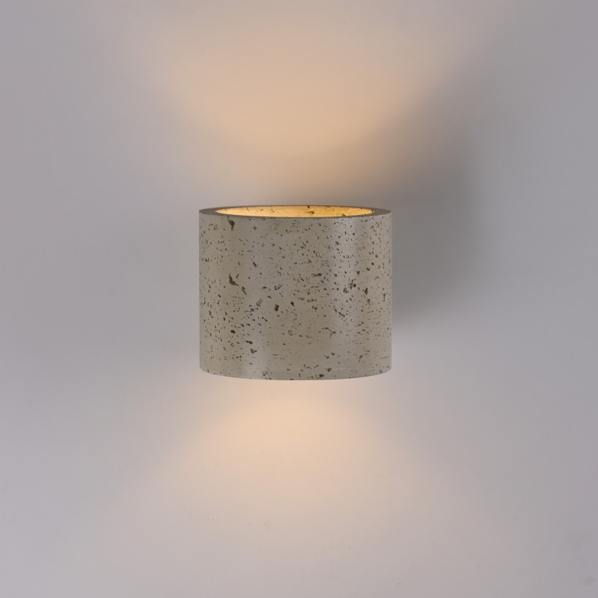 Schöner Wohnen 12542-42 - Zidna svjetiljka TRAVENTA 1xG9/10W/230V beton