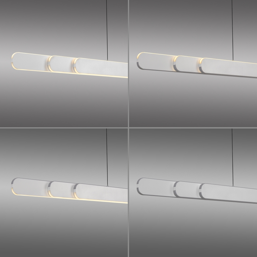 Schöner Wohnen 12577-16 - LED luster na kabelu s funkcijom prigušivanja ADRIANA ROUND 2xLED/24W/230V 2700/3000/3500/4000/5000K bijela