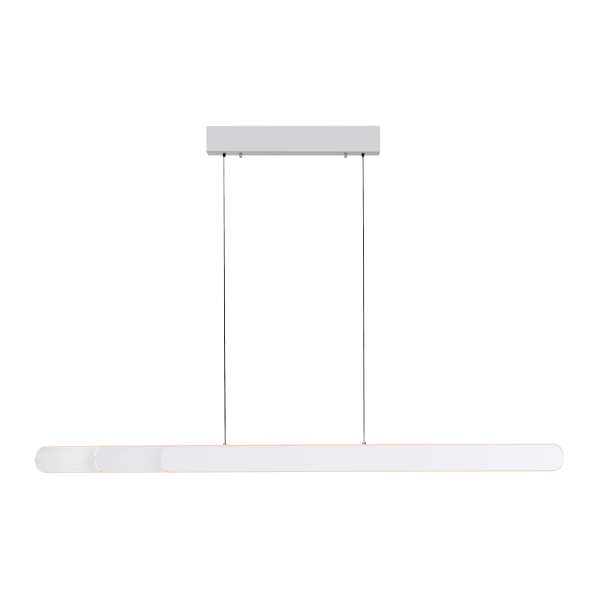Schöner Wohnen 12577-16 - Prigušivi LED luster na sajli ADRIANA ROUND 2xLED/24W/230V 2700/3000/3500/4000/5000K 160 cm bijela
