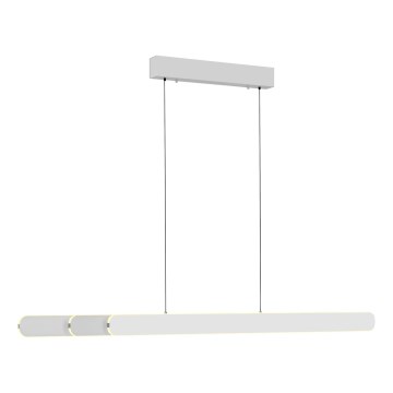 Schöner Wohnen 12577-16 - Prigušivi LED luster na sajli ADRIANA ROUND 2xLED/24W/230V 2700/3000/3500/4000/5000K 160 cm bijela