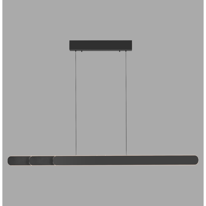 Schöner Wohnen 12577-18 - Viseća svjetiljka na kabelu s mogućnošću prigušivanja ADRIANA ROUND 2xLED/24W/230V 2700/3000/3500/4000/5000K crna