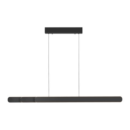 Schöner Wohnen 12577-18 - LED luster na sajli ADRIANA ROUND s mogućnošću prigušivanja 2xLED/24W/230V 2700/3000/3500/4000/5000K 160 cm crna