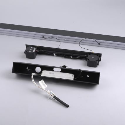 Schöner Wohnen 12577-18 - LED luster na sajli ADRIANA ROUND s mogućnošću prigušivanja 2xLED/24W/230V 2700/3000/3500/4000/5000K 160 cm crna
