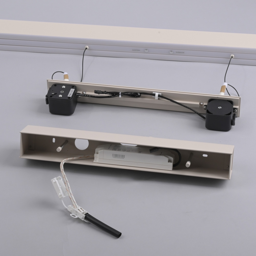 Schöner Wohnen 12577-39 - LED viseći luster na sajli s mogućnošću prigušivanja ADRIANA ROUND 2xLED/24W/230V 2700/3000/3500/4000/5000K siva