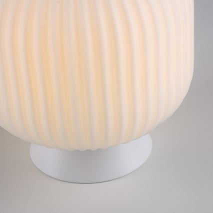 Schöner Wohnen 13573-16 - Stolna lampa NAMI 1xE27/25W/230V bijela