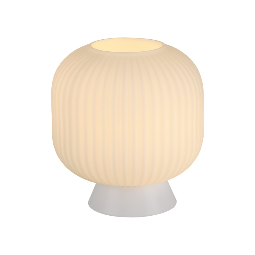 Schöner Wohnen 13573-16 - Stolna lampa NAMI 1xE27/25W/230V bijela