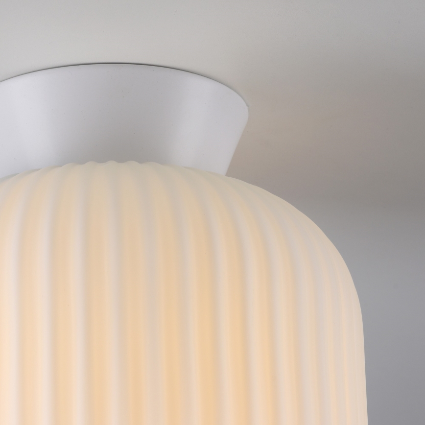 Schöner Wohnen 13574-16 - Stropna svjetiljka NAMI 1xE27/25W/230V pr. 20 cm bijela