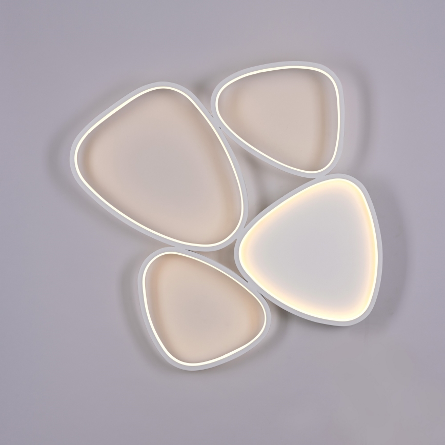 Schöner Wohnen 14038-16 - LED stropna svjetiljka PEBBLES s prigušivanjem LED/35,5W/230V bijela