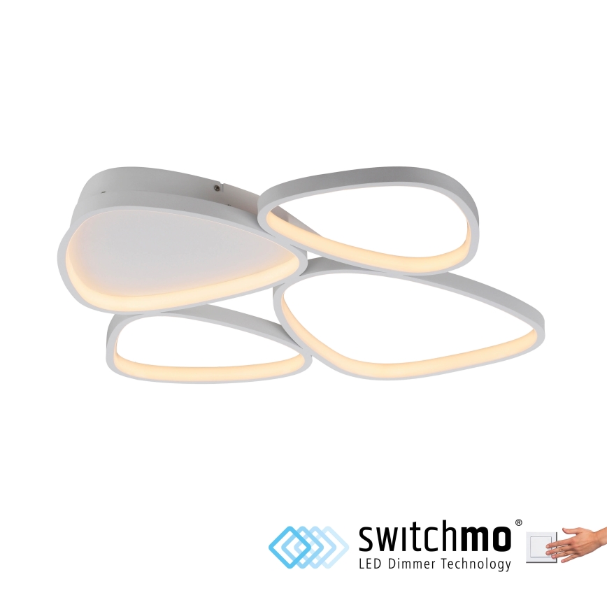 Schöner Wohnen 14038-16 - LED stropna svjetiljka PEBBLES s prigušivanjem LED/35,5W/230V bijela