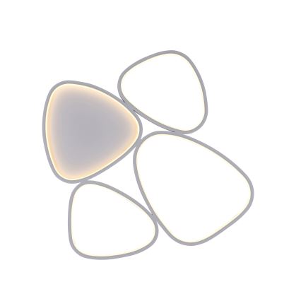 Schöner Wohnen 14038-16 - LED stropna svjetiljka PEBBLES s prigušivanjem LED/35,5W/230V bijela