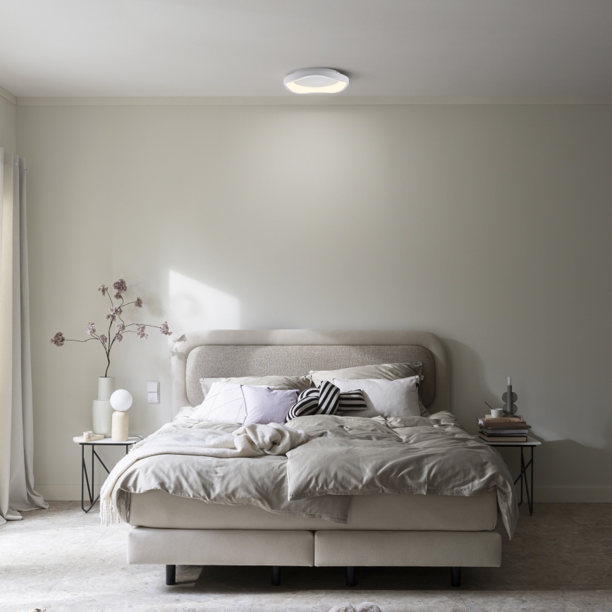 Schöner Wohnen 14233-16 - prigušivo LED stropno svjetlo MONTA LED/21W/230V, promjer 40 cm, bijelo