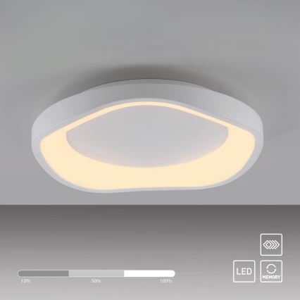Schöner Wohnen 14233-16 - prigušivo LED stropno svjetlo MONTA LED/21W/230V, promjer 40 cm, bijelo