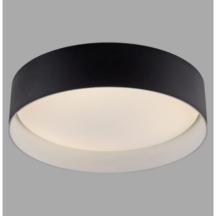 Schöner Wohnen 14593-18 - LED stropna svjetiljka s prigušivanjem TAVOLI LED/10W/230V 2700-6500K Ø 28,5 cm crna + daljinski upravljač