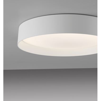 Schöner Wohnen 14594-16 - LED prigušiva stropna svjetiljka TAVOLI LED/20W/230V 2700-6500K Ø 39 cm bijela + daljinski upravljač