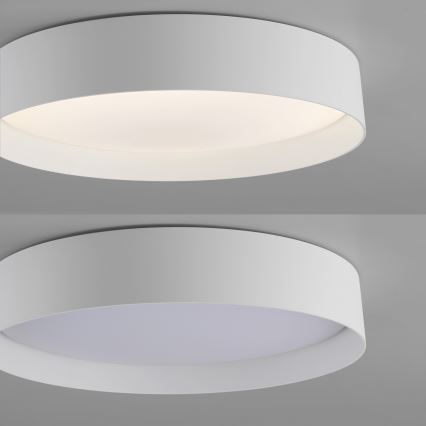 Schöner Wohnen 14594-16 - LED prigušiva stropna svjetiljka TAVOLI LED/20W/230V 2700-6500K Ø 39 cm bijela + daljinski upravljač