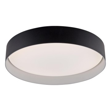 Schöner Wohnen 14594-18 - Stropna LED svjetiljka TAVOLI s mogućnošću prigušivanja LED/20W/230V 2700-6500K Ø 39 cm crna + daljinski upravljač