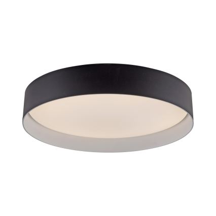 Schöner Wohnen 14594-18 - Stropna LED svjetiljka TAVOLI s mogućnošću prigušivanja LED/20W/230V 2700-6500K Ø 39 cm crna + daljinski upravljač