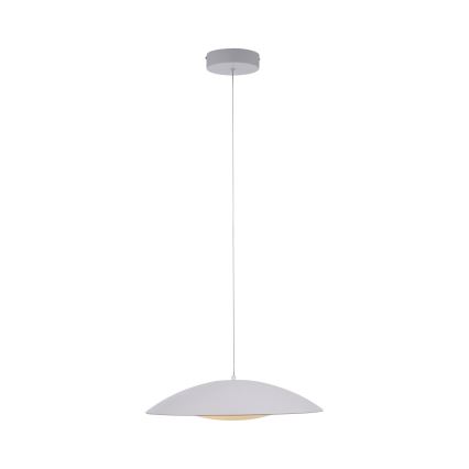 Schöner Wohnen 14607-16 - LED zatemljiv luster na sajli LENTE LED/23W/230V Ø 50 cm bijela