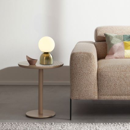 Schöner Wohnen 19218-12 - LED prigušivačka dodirna punjiva stolna lampa RUDI LED/1,2W/5V 3000-6000K 1200 mAh zlatna