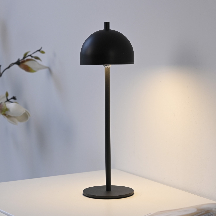 Schöner Wohnen 19244-18 - LED prigušiva dodirna punjiva vanjska stolna lampa BELLIS LED/2,5W/5V 2600 mAh IP54 crna